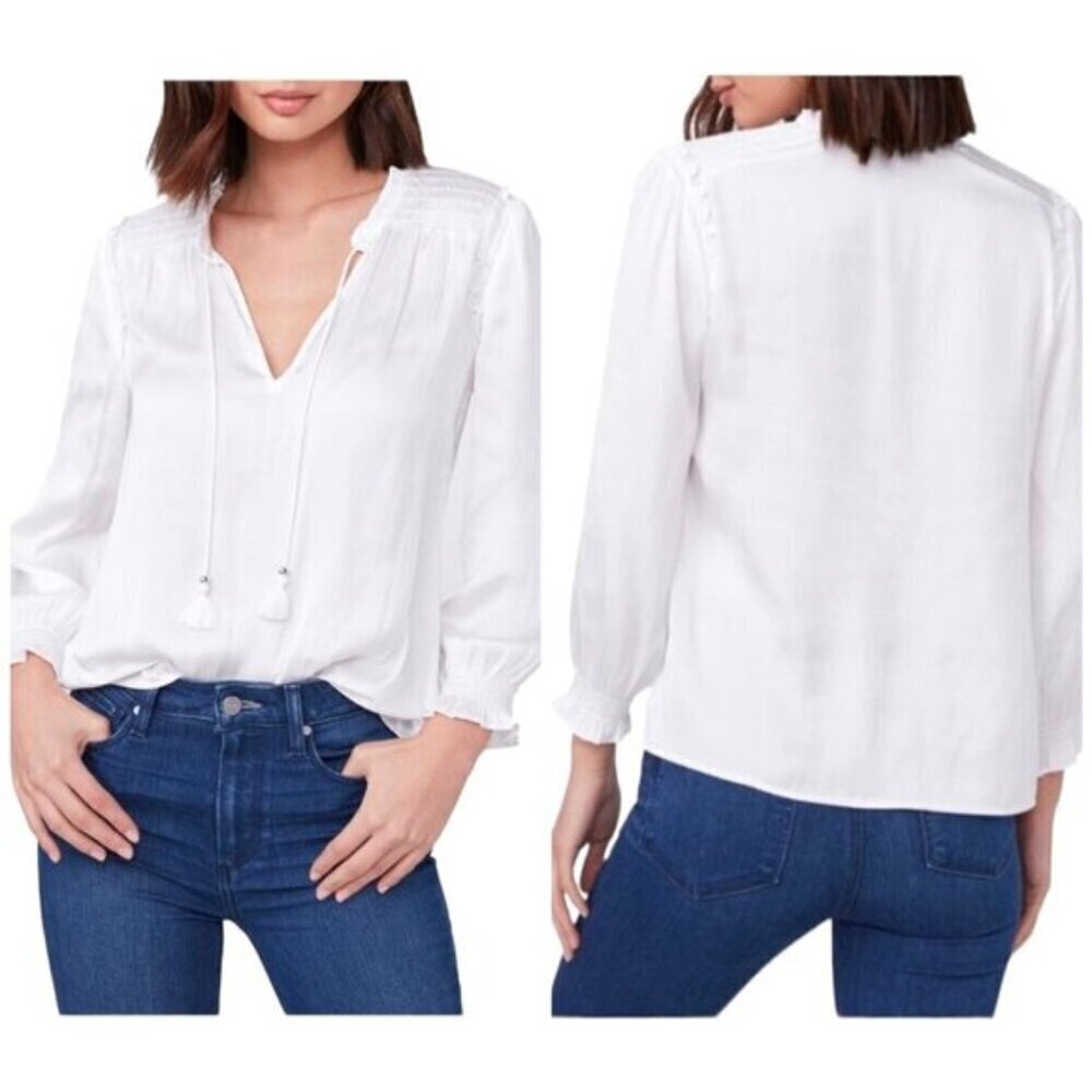 Paige Kaylynn Top White Medium‎
